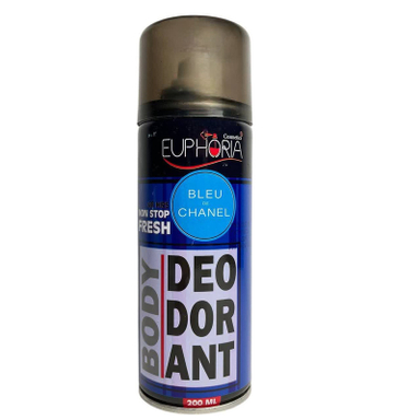 اسپری بدن ایفوریا مدل بلو شنل حجم 200 میلی لیتر