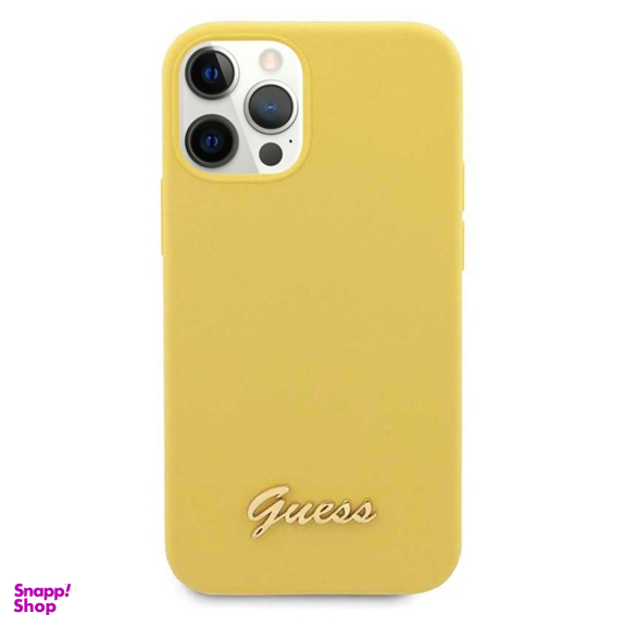 قاب موبایل سیلیکونی سی جی مدل Guess Silicone Case مناسب iPhone 12/12 Pro