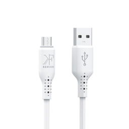 کابل دیتا USB به MicroUSB کی اف-سنیور کد KF Senior S18-M طول 1 متر