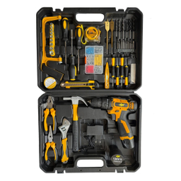 دریل پیچ گوشتی چکشی شارژی جاب مدل JB-128 VFX مجموعه 199 عددی