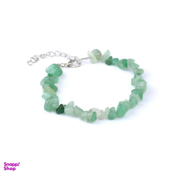 دستبند سنگ طبیعی زنانه مدل اونتورین کد 38186