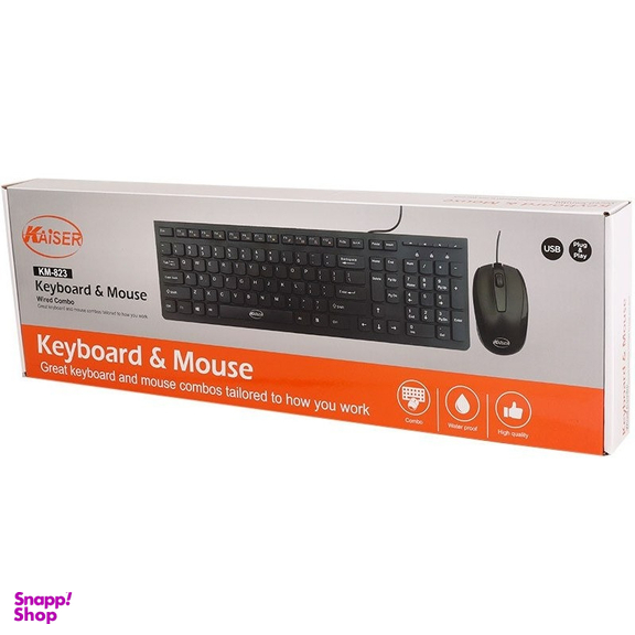 کیبورد و ماوس کایزر مدل KM-823