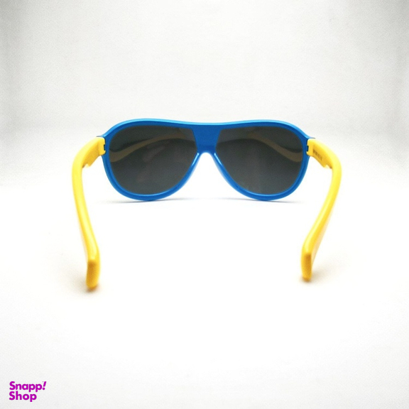 عینک آفتابی بچگانه کارازا مدل خلبانی پیوسته کد S895_c5 رنگ آبی زرد