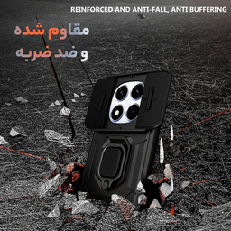 کاور سامورایی مدل Shockproof مناسب گوشی موبایل شیائومی Redmi Note 14 Pro 4G