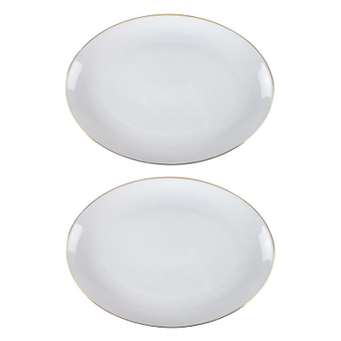 دیس صنایع چینی تقدیس مدل لب طلا بسته 2 عددی