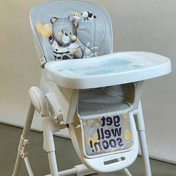 صندلی غذاخوری کودک بی بی ماک مدل خرسی کد Z112