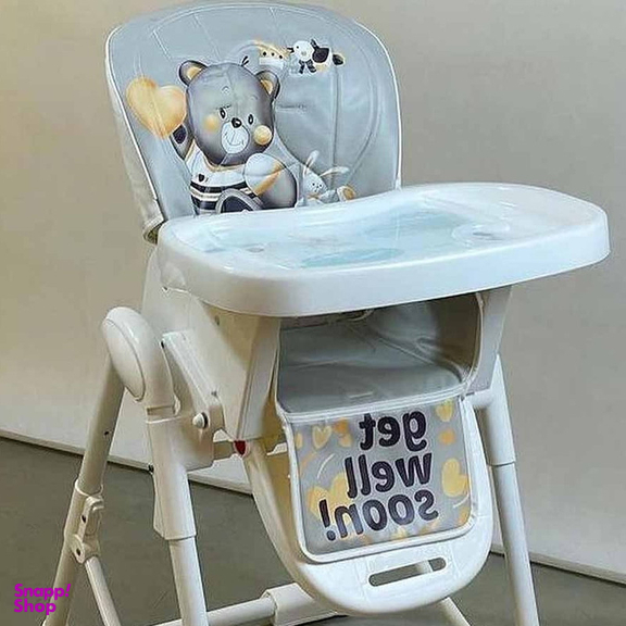 صندلی غذاخوری کودک بی بی ماک مدل خرسی کد Z112