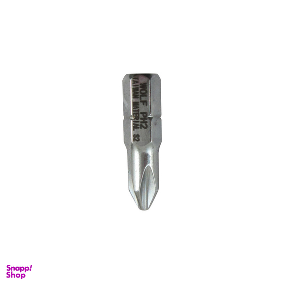 سری پیچ گوشتی یک سر چهار سو ولف کد 2.5-202 بسته 20 عددی