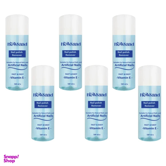 لاک پاک کن نیوساد مدل Artificial06 حجم 100 میلی لیتر بسته 6 عددی