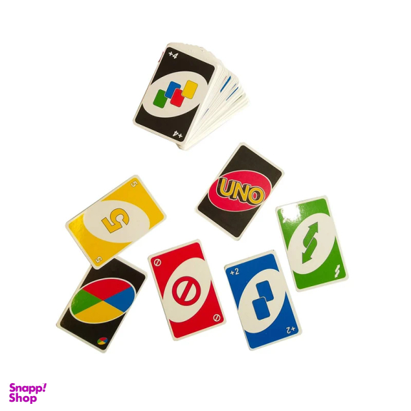 بازی کارتی اونو بردیا کد 10060 بسته 108 کارتی