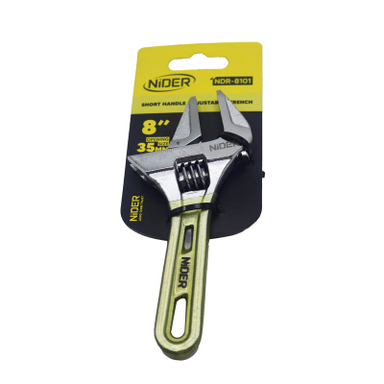 آچار فرانسه نیدر مدل YP-NDR-8101-35MM/14CM سایز 8 اینچ