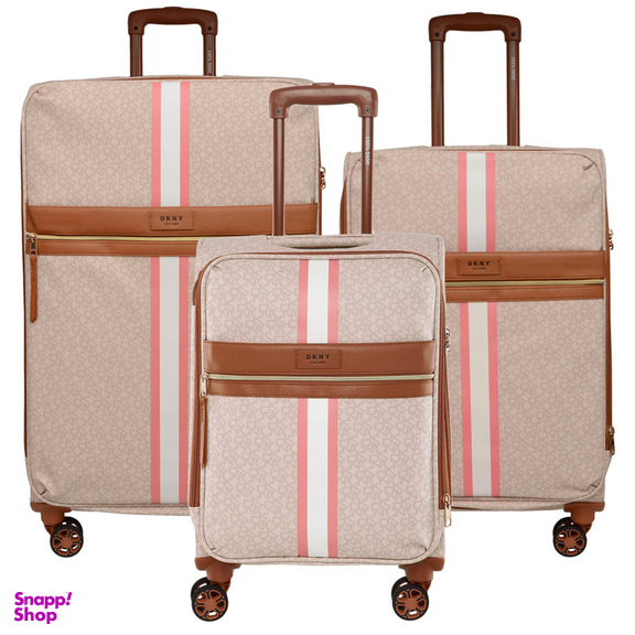 چمدان دی کی ان وای مدل SIGNATURE STRIPE ST2 مجموعه سه عددی