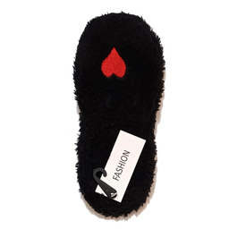 پاپوش پولیشی FASHION مدل گلدوزی طرح قلب کد S17