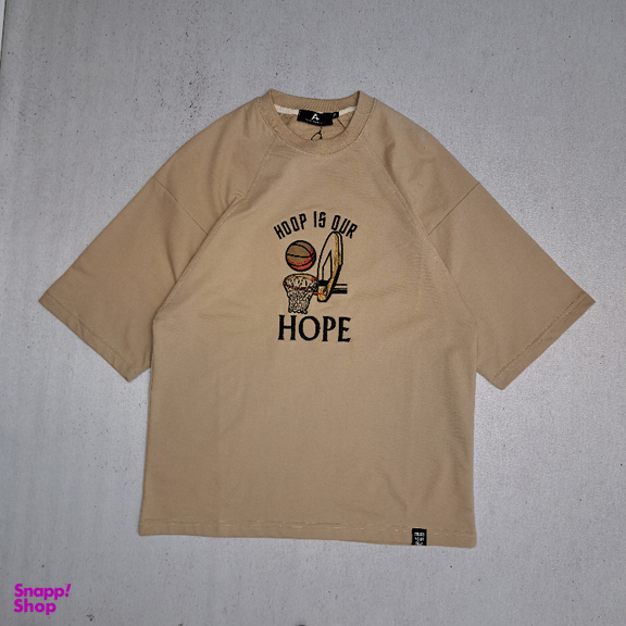 تیشرت مردانه طرح بسکتبالی کد kargadan mw30 رنگ بژ