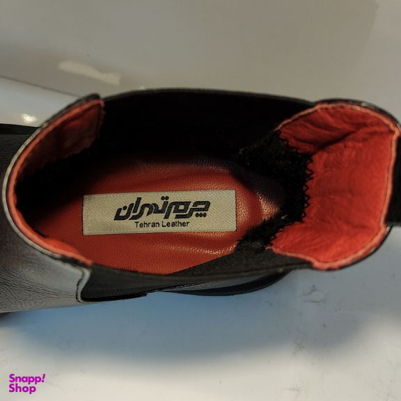 نیم بوت زنانه چرم تهران مدل P34
