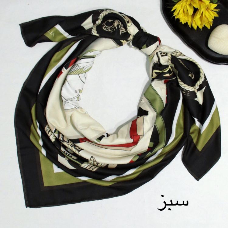 روسری ابریشم زنانه کد ANA9810