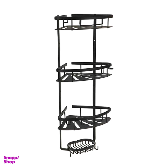 قفسه حمام تی بی کو مدل کنج صفحه ای سه طبقه کد AL