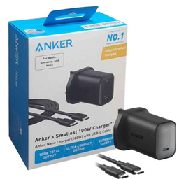 شارژر دیواری 100 وات انکر مدل B2679 Nano به همراه کابل Type-C