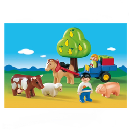 ساختنی پلی موبیل مدل ست مزرعه کد 6620