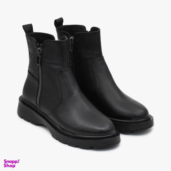 نیم بوت چرم طبیعی زنانه چرم تهران مدل P19M