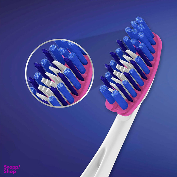 مسواک اورال بی Oral B سری Pro Flex مدل 3D Whie Luxe با برس نرم