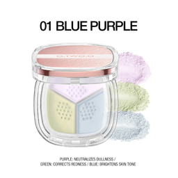 پودر فیکس 24 ساعته او تو او رنگ 01 blue purple