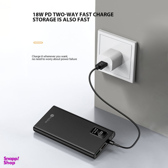 پاوربانک پرووان مدل PPB5108PD ظرفیت 10000 میلی آمپرساعت