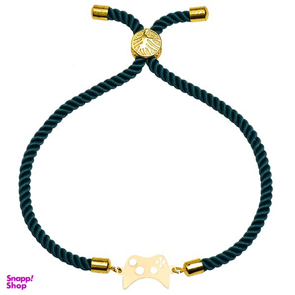 دستبند طلا 18 عیار زنانه کرابو طرح دسته ی بازی مدل Kr2646