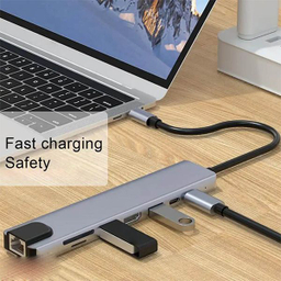 هاب 8 پورت USB-C مدل BYL-2017L