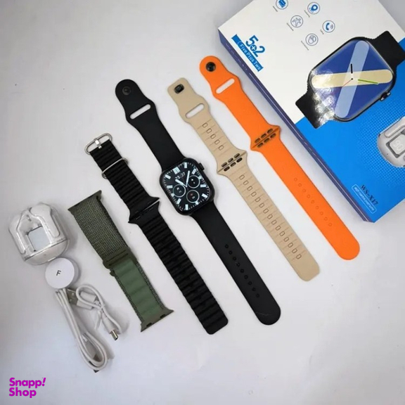 ساعت هوشمند ویسمی مدل WS-X17 به همراه ایرپاد شیشه ای