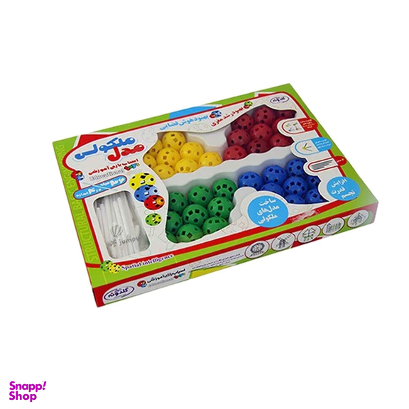بازی فکری گلدونه مدل مولکولی کد 145356