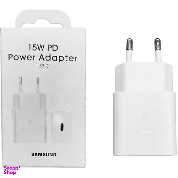 شارژر دیواری 15 وات سامسونگ مدل 15W PD Type-C Power Adapter
