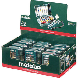 سری پیچ گوشتی شارژی متابو مدل 626721 بسته 29 عددی