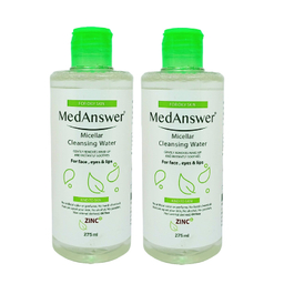 محلول پاک کننده آرایش مدانسر مدل Teatree oil حجم 275 میلی لیتر مجموعه 2 عددی