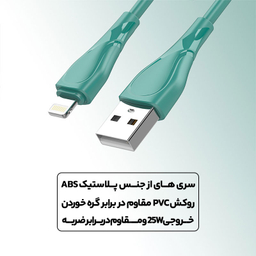کابل تبدیل USB به USB-C الدینیو مدل LS611 طول 1 متر