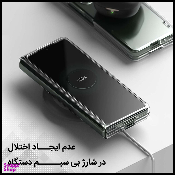 کاور جی کی کی مدل Clear glass مناسب برای گوشی موبایل سامسونگ Galaxy Z Fold3