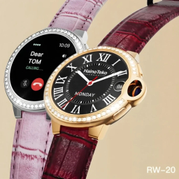 ساعت هوشمند هاینو تکو مدل RW-20 بند چرمی سایز 46 میلی متر