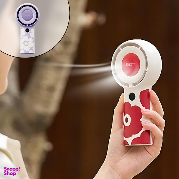 پنکه شارژی ای آی سو لاو مدل F16 Purple Flower