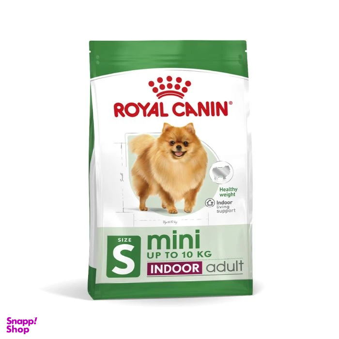 غذای خشک سگ رویال کنین مدل Mini Indoor Adult وزن 1500 گرم