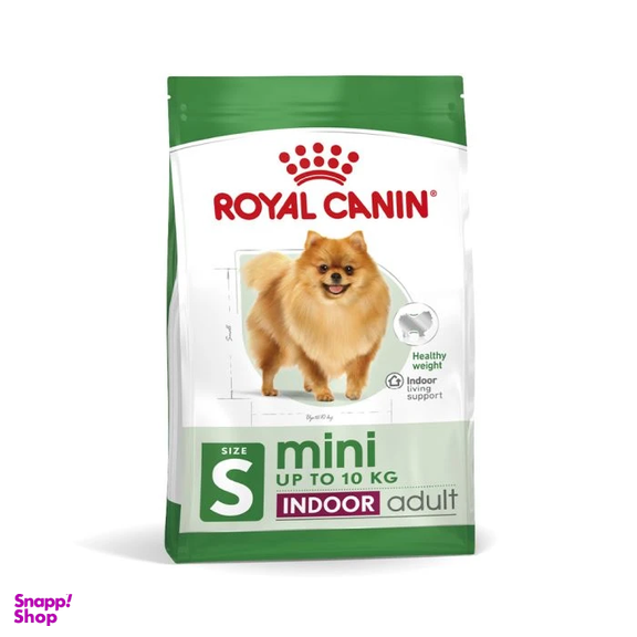 غذای خشک سگ رویال کنین مدل Mini Indoor Adult وزن 1500 گرم