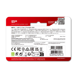 حافظه SSD اکسترنال سیلیکون پاور مدل MS70 ظرفیت 2 ترابایت