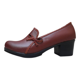 کفش رسمی زنانه کد 832 رنگ قهوه‌ای