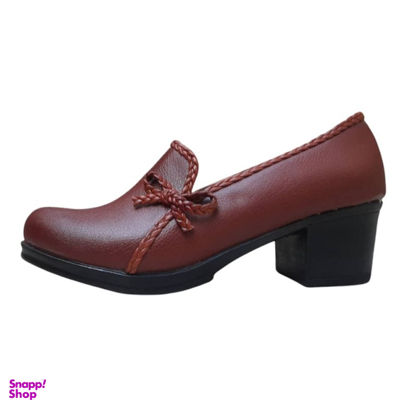 کفش رسمی زنانه کد 832 رنگ قهوهای