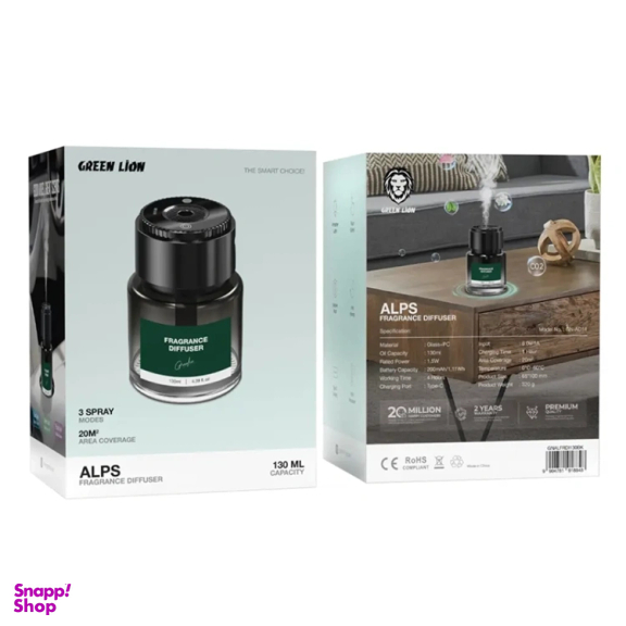 خوشبو کننده خودرو گرین لاین مدل ALPS