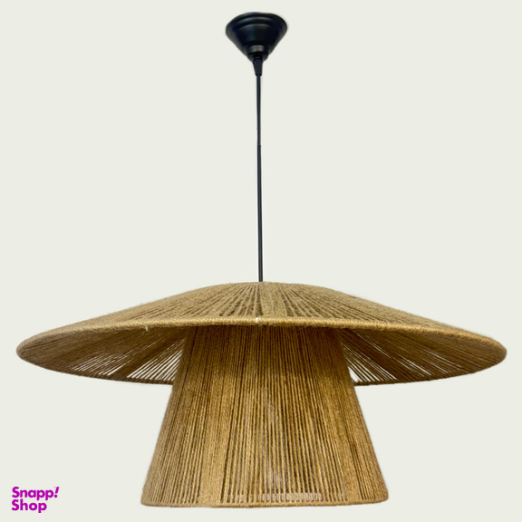 لوستر بافتنی نورهام مدل مکرومه کنفی