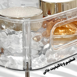 استند لوازم آرایشی سه طبقه مدل lux