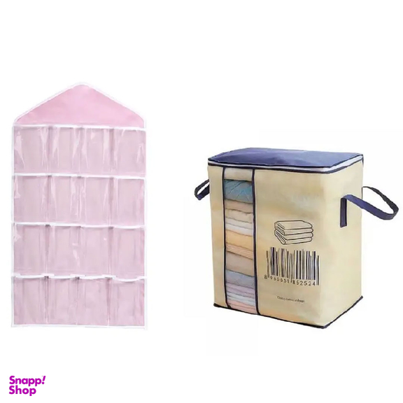 ارگانایزر مدل Sama2 به همراه ارگانایزر 16 جیب مجموعه 2 عددی