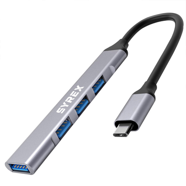 هاب 4 پورت USB سایرکس مدل SX-CU9005