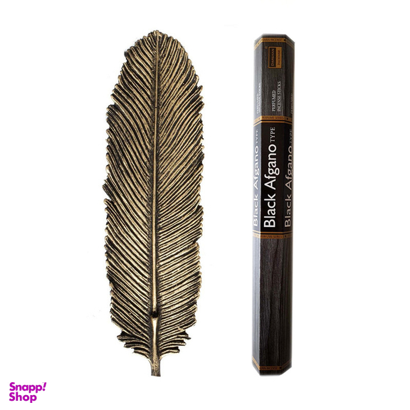 عود و جاعودی مدل بلک افغان کد Black Afghan-01 مجموعه 2 عددی