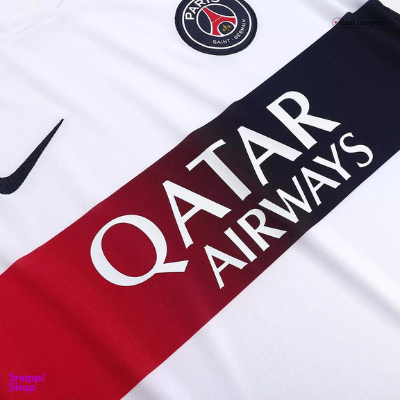 ست تی شرت آستین کوتاه و شلوارک ورزشی مردانه مدل پاریس Away 2024